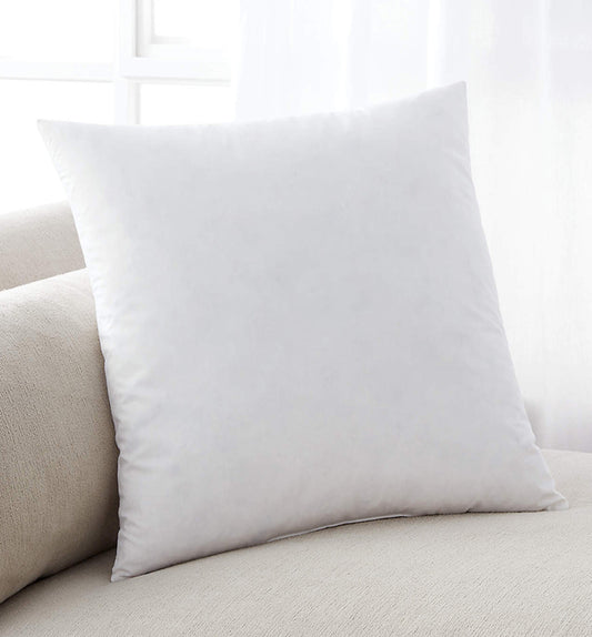 Premium 20" Down & Feather Throw Pillows (2 Pack)