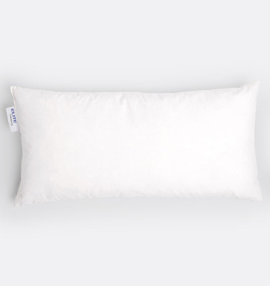12"x24" STANDARD POLYESTER LUMBAR PILLOW INSERT (Pack of 2)