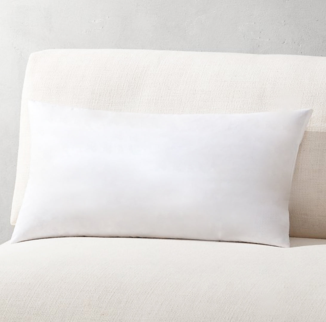 14"x24" Premium Polyester Lumbar Pillow Insert (Pack of 2)