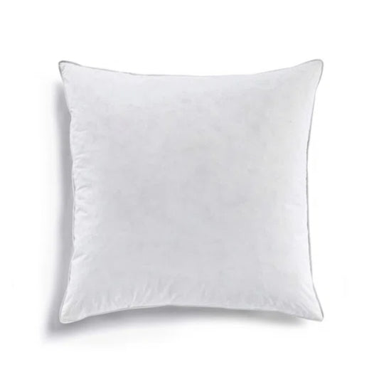Premium 18" Down & Feather Throw Pillows (2 Pack)
