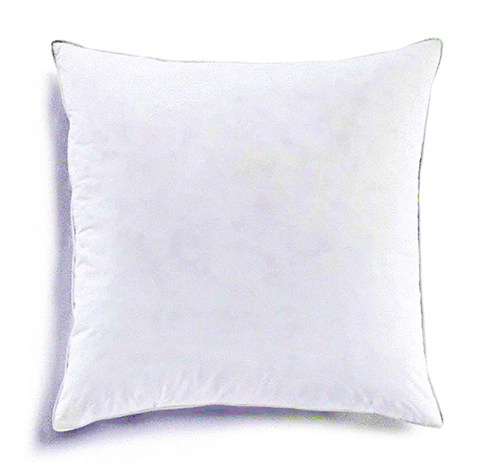 Premium 22" Down & Feather Throw Pillows (2 Pack)