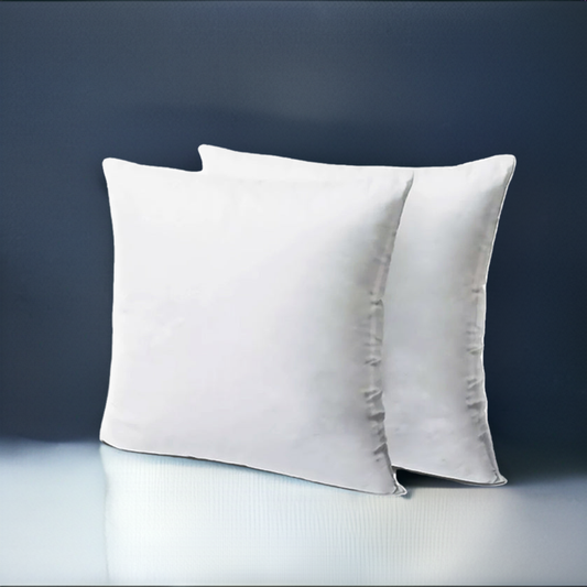 Premium 26" Down & Feather Throw Pillows (2 Pack)